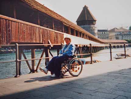 Nancy and Nate Berger travel in Lucerne Switzerland