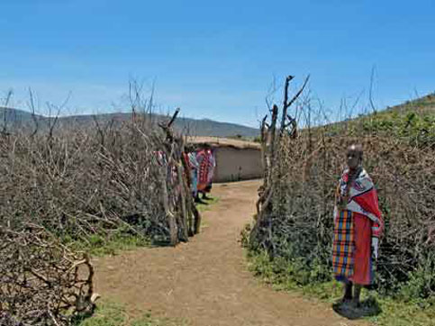 Travel Kenya - Disabled Travelers Guide - Village Exterior