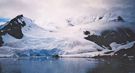 Sr S Nathan and Nancy Berger with wheelchair in Antarctic