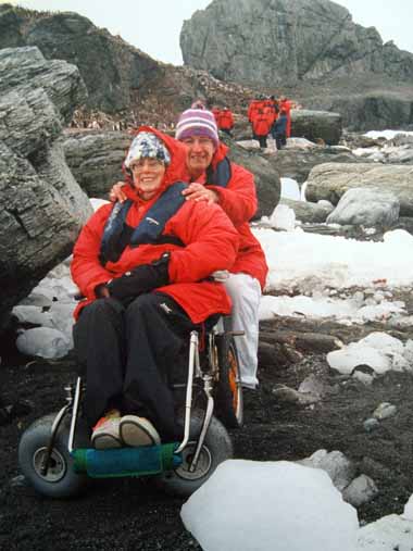 Nan in Antarctica