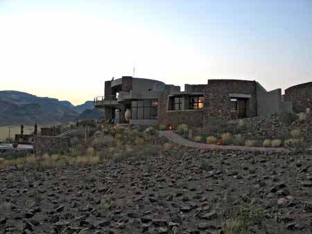 Camp in Namibia