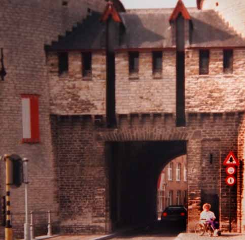 Nancy and Nate Berger in Brugges Belgium