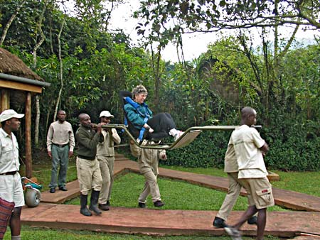 disabled travel wheelchair uganda sedan chair